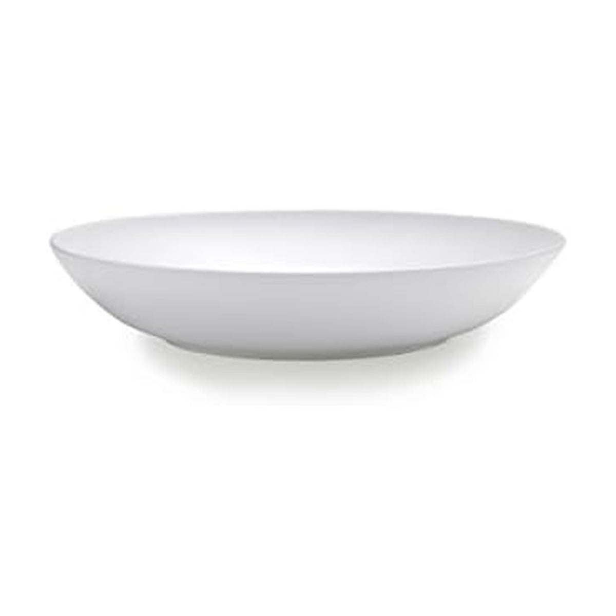 White Bone China Pasta Bowl