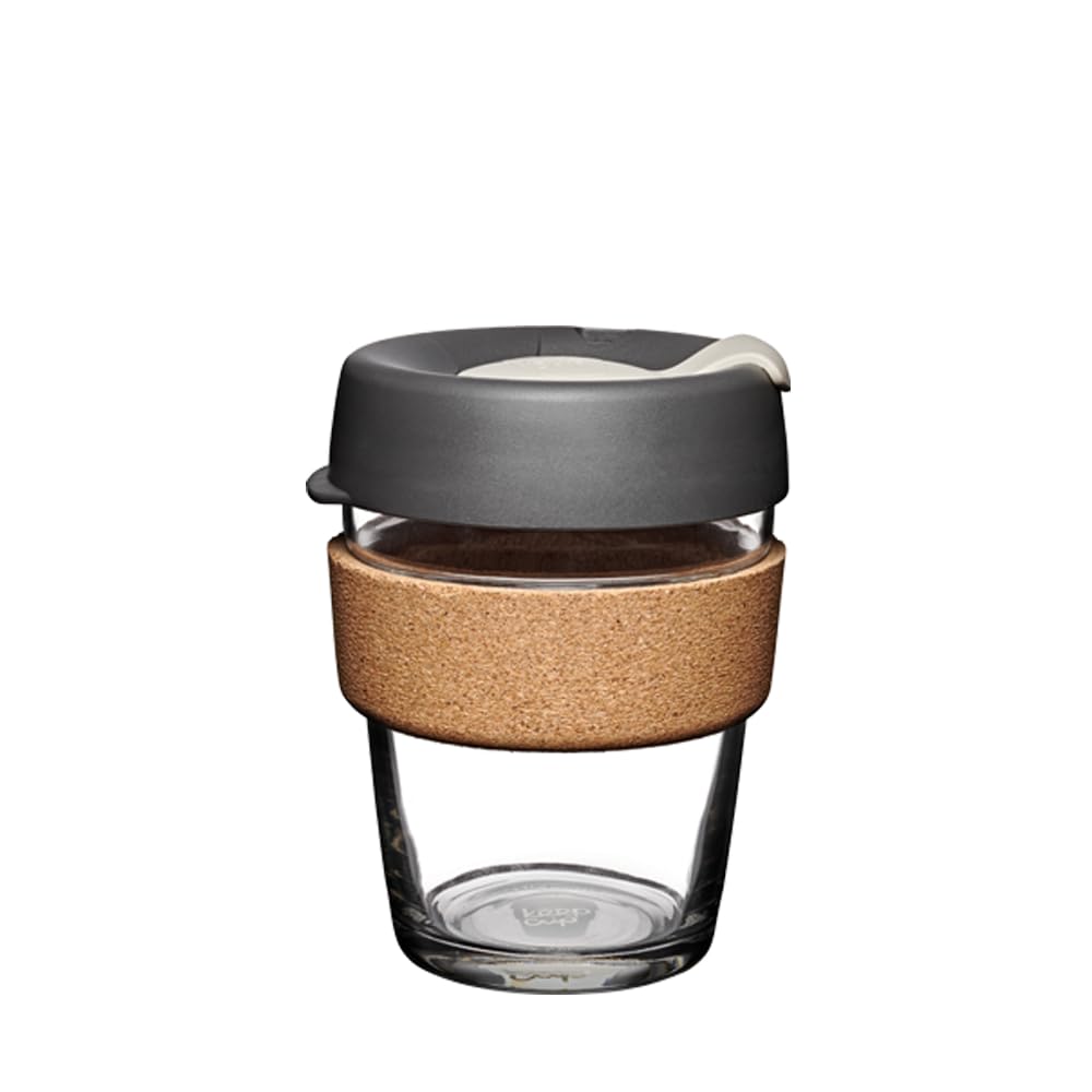 Glass Tumbler with Cork Band