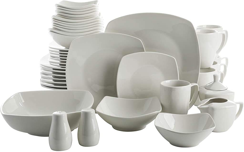 White Porcelain Dinnerware Set
