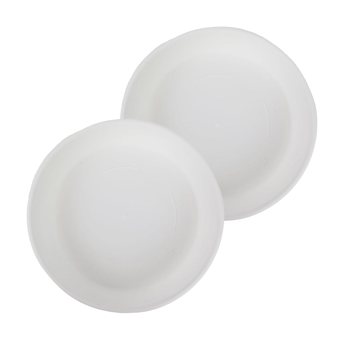 White Round Planter (Set of 2)