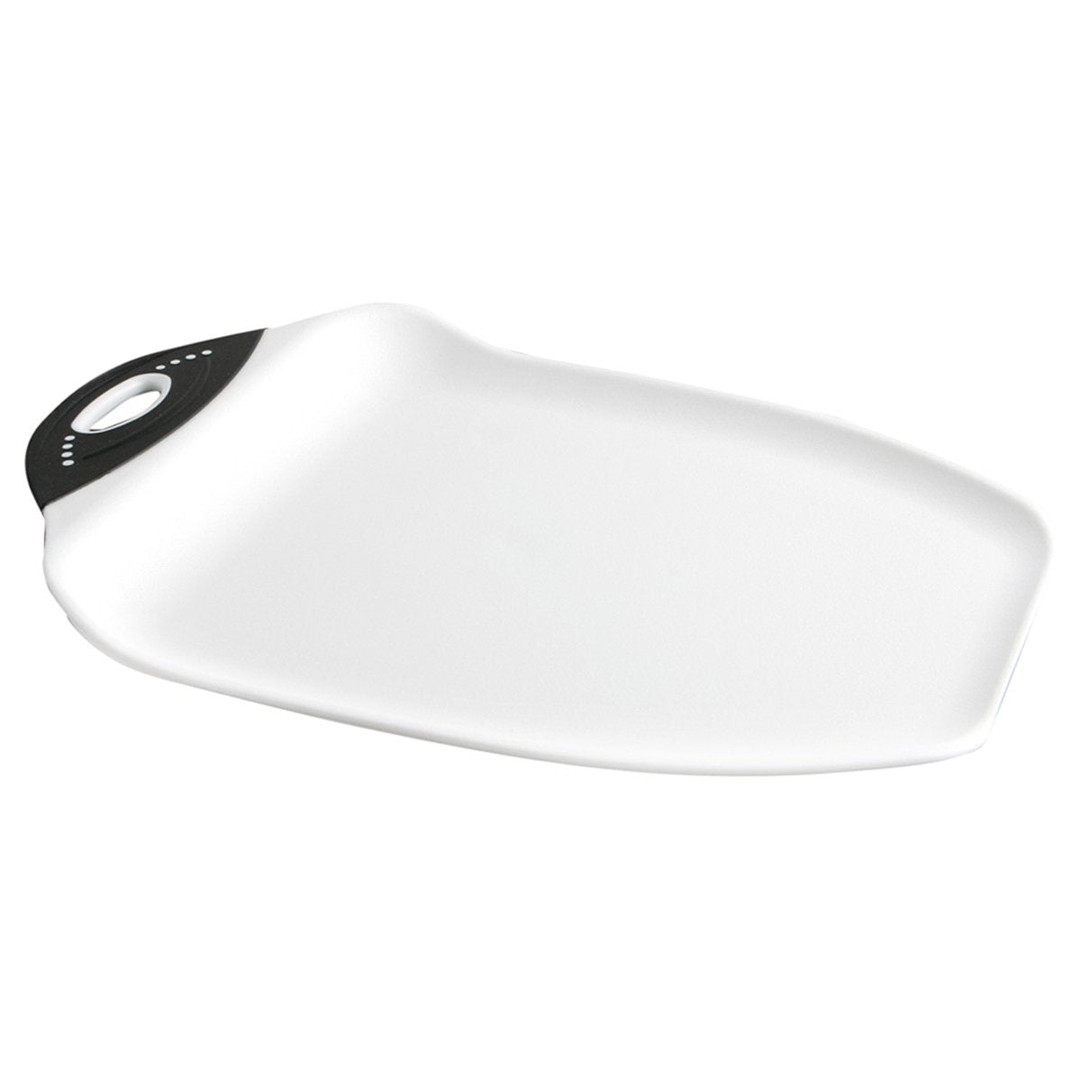 White Chop & Scoop Cutting Board
