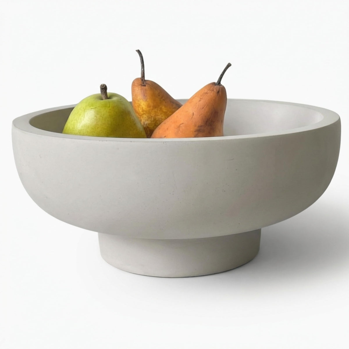 Gray Fruit Bowl
