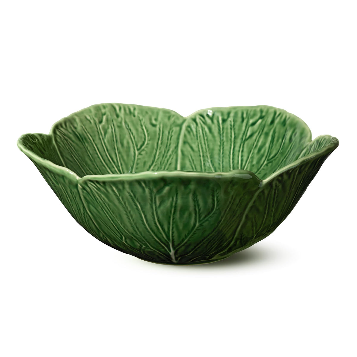 Green Cabbage Serving Bowl