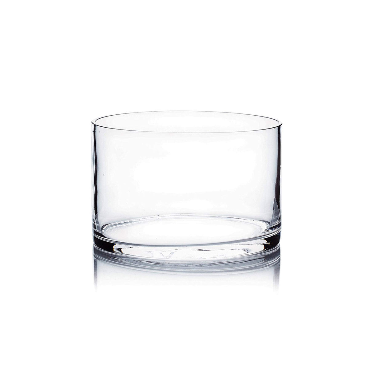 Clear Glass Candle Holders (Set of 12)
