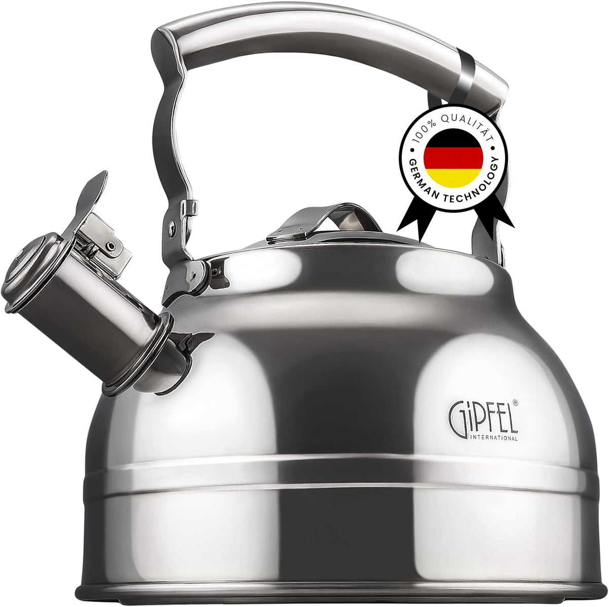 Silver Steel Whistling Kettle