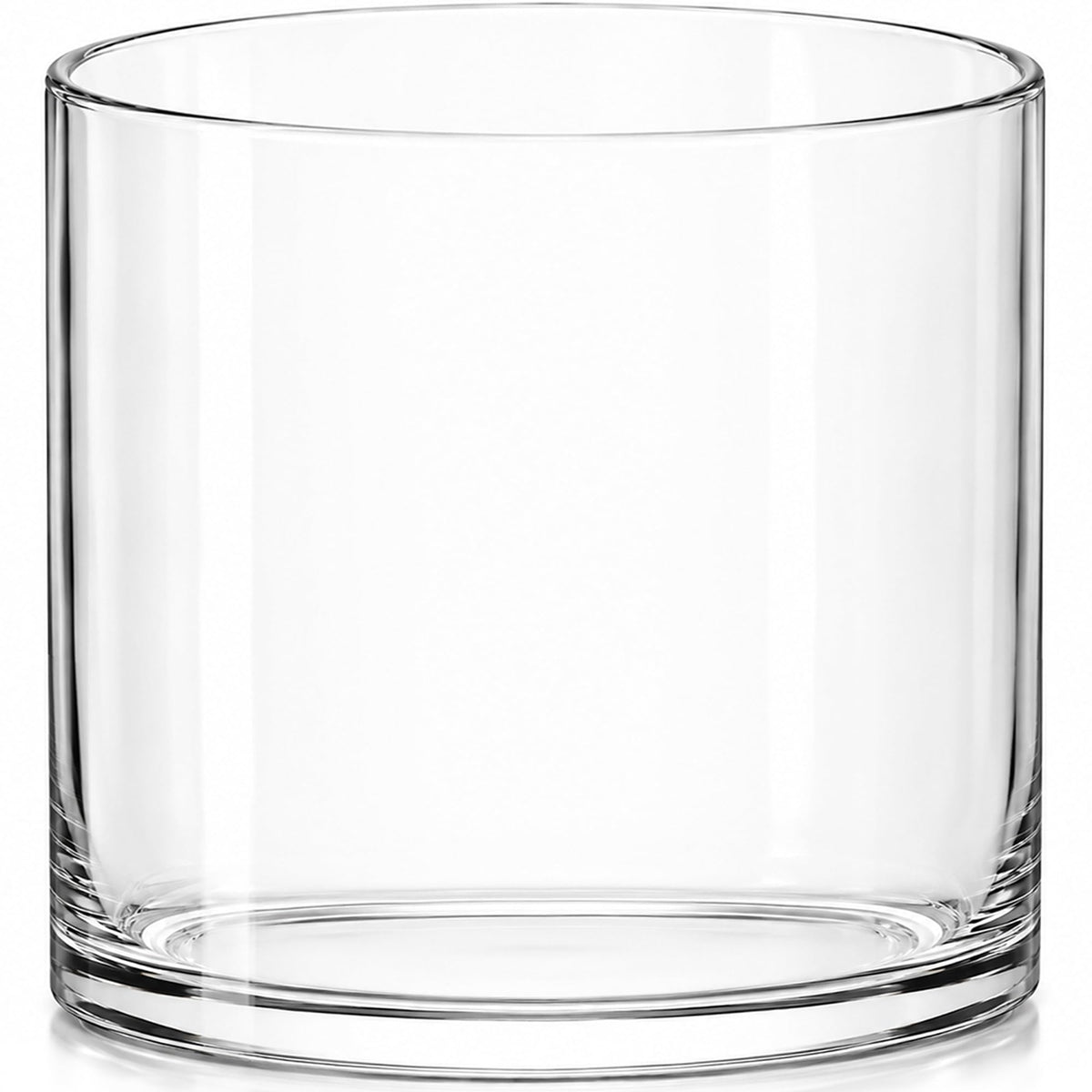 Clear Glass Cylinder Vase