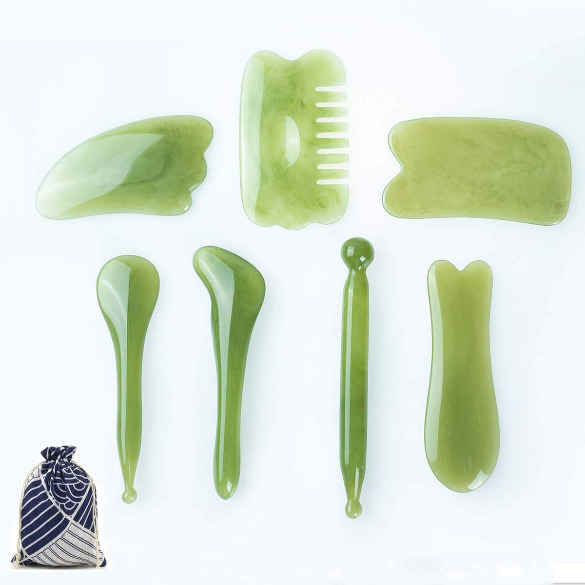 Resin Gua Sha Tool Set