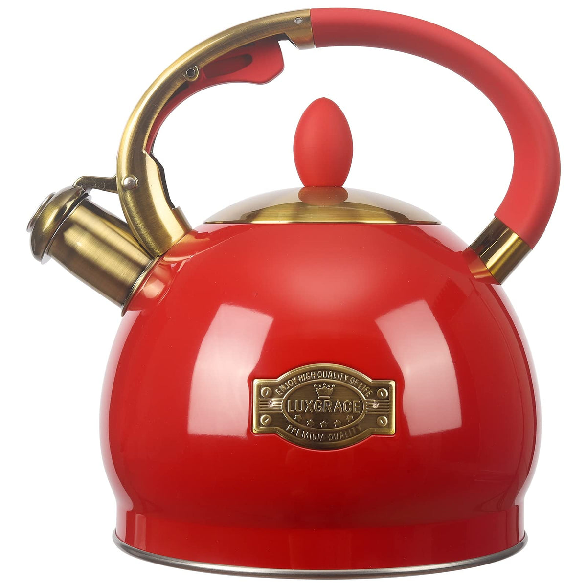 Red Classic Tea Kettle