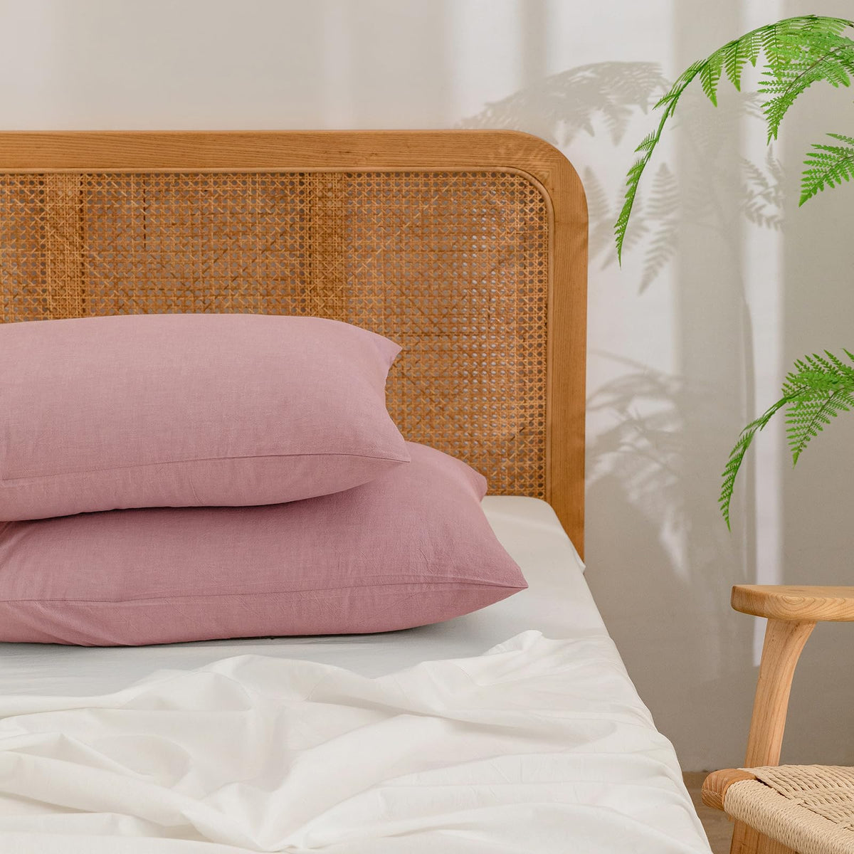 Washed Cotton Pillowcases (Set of 2)