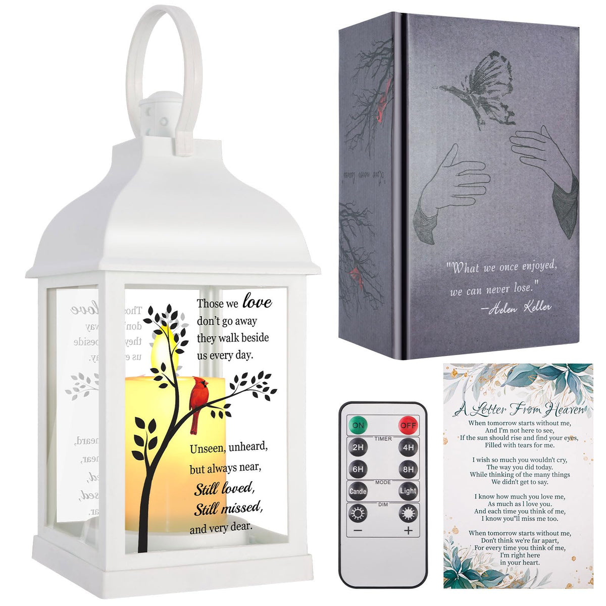 White Memorial Lantern
