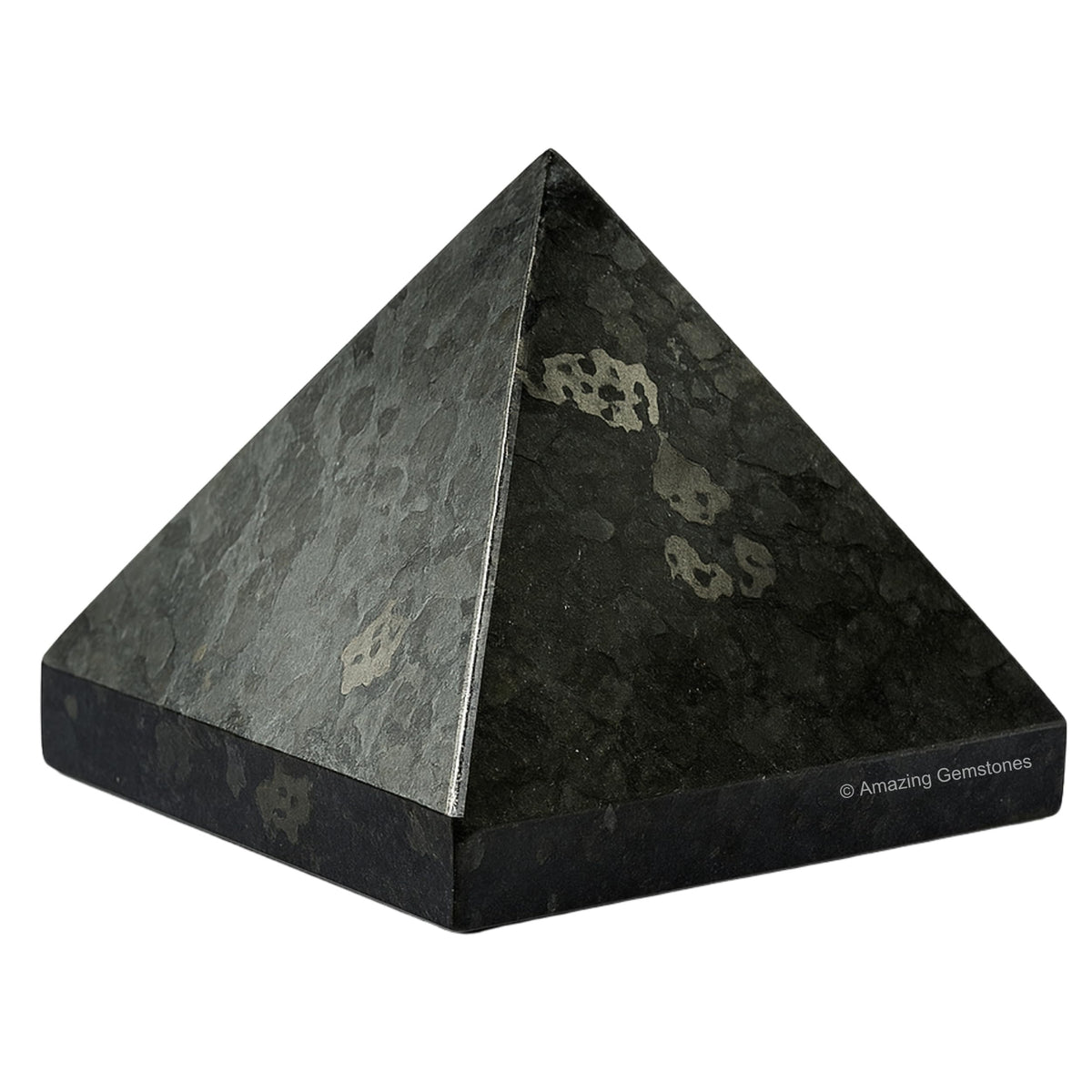 Nuummite Crystal Pyramid