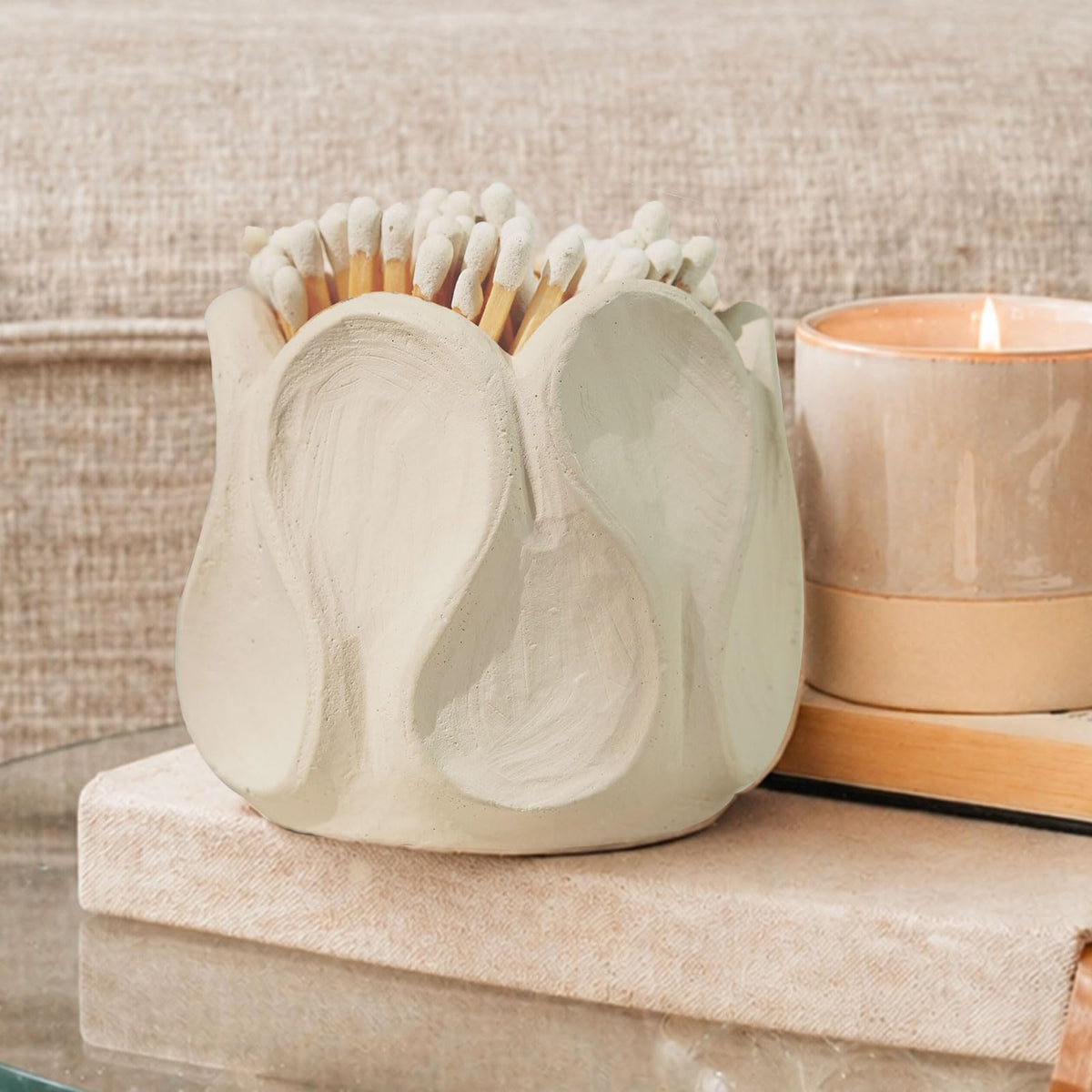 Concrete Match Striker Holder