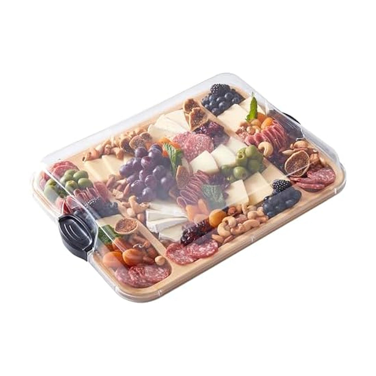 Bamboo Charcuterie Board with Lid