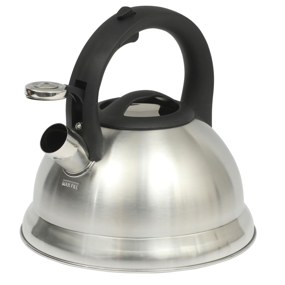 Brushed Steel Tea Kettle