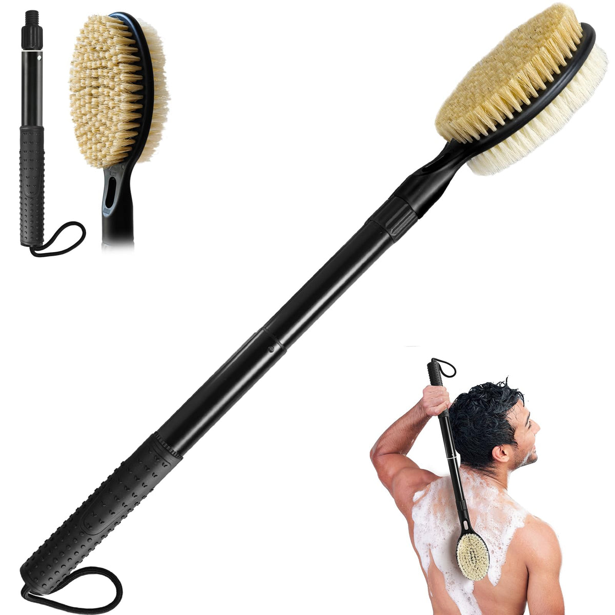 Dual-Sided Back Scrubber