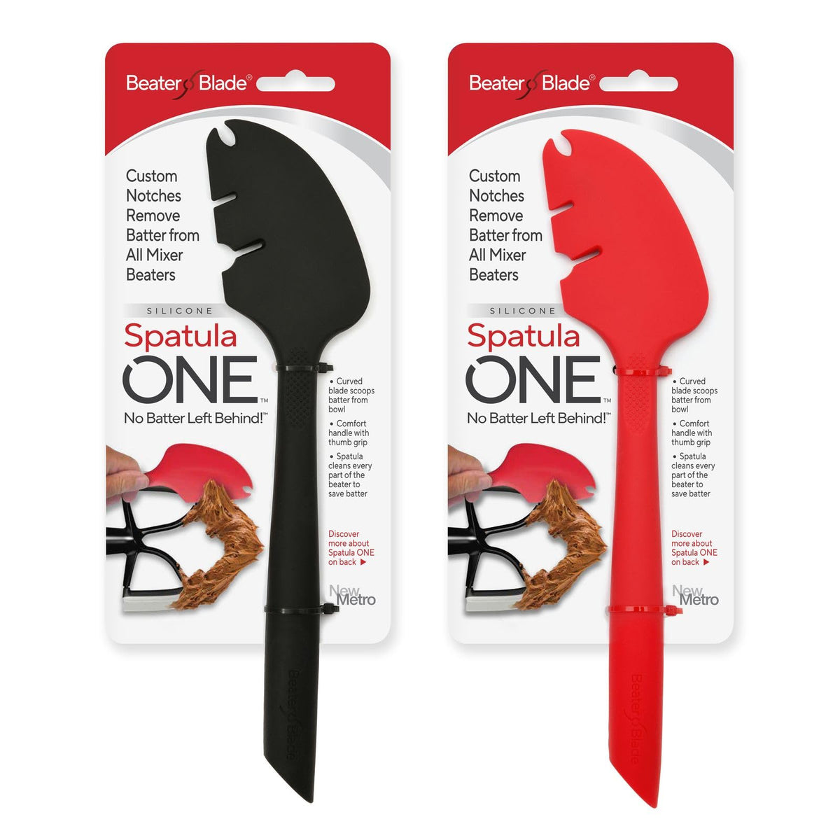 Red Silicone Spatula Set