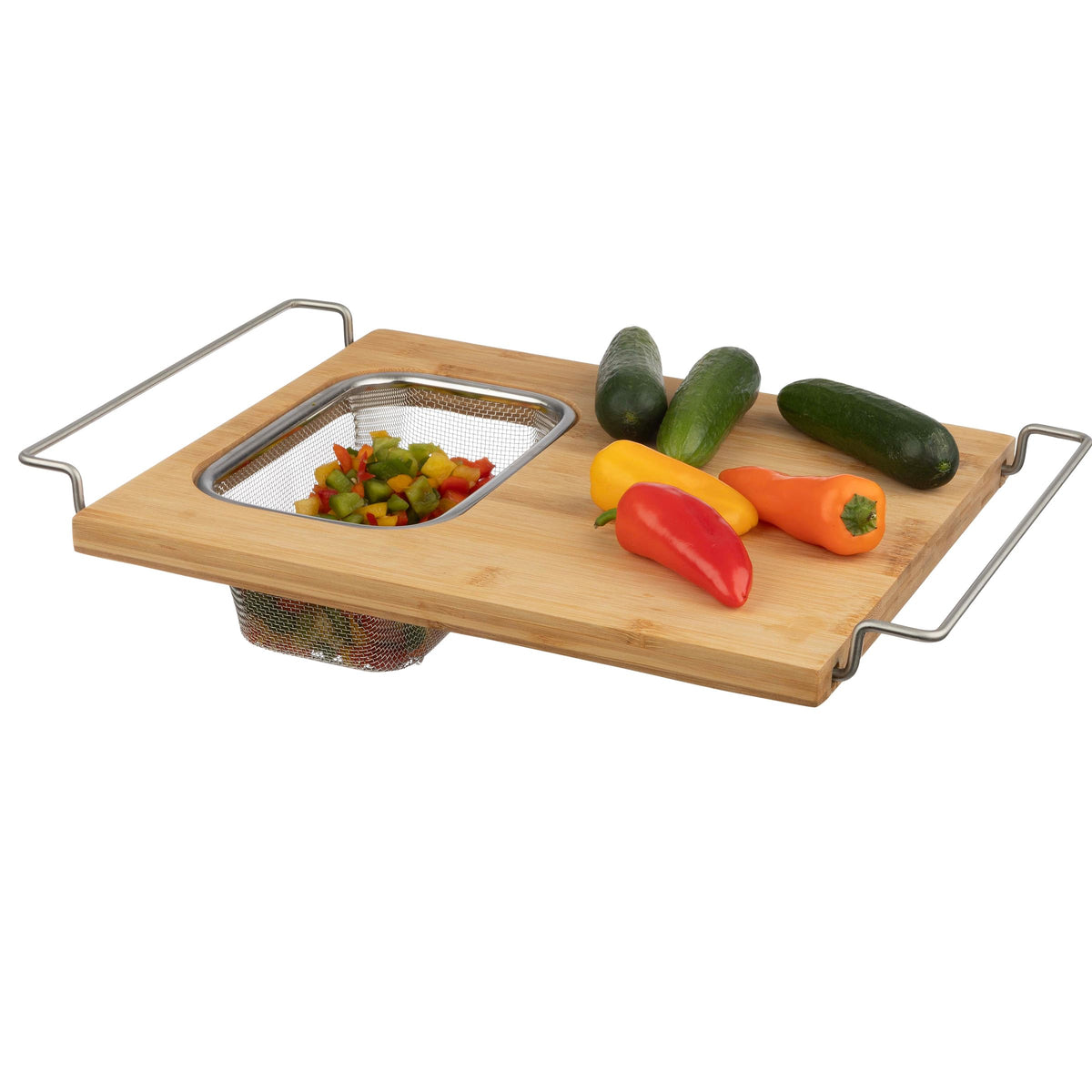 Natural Board with Strainer