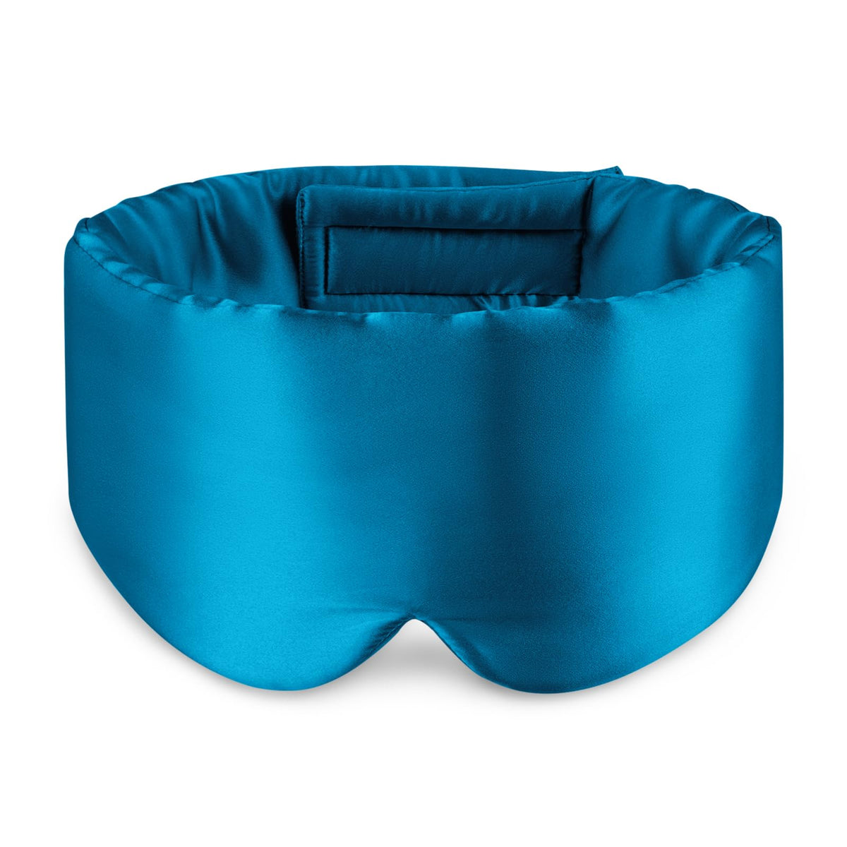 Peacock Blue Silk Sleep Mask