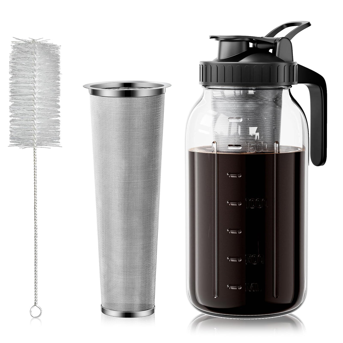 Black Cold Brew Coffee Maker