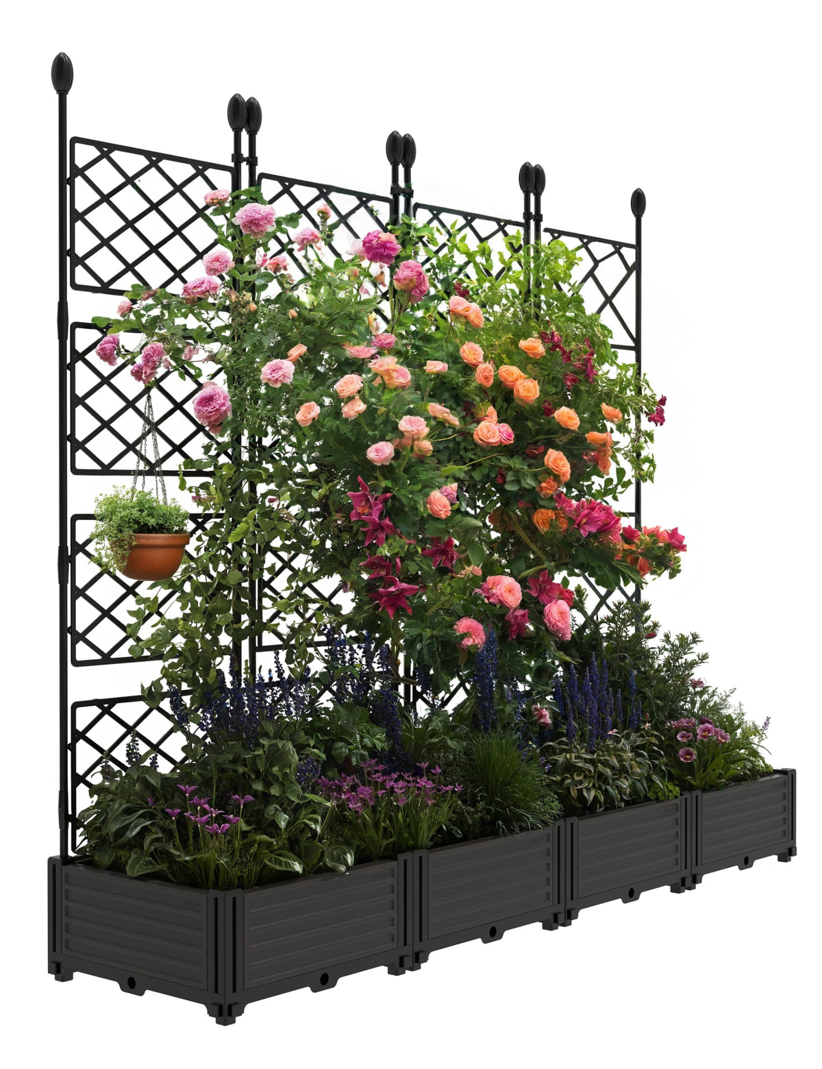 Planter Box With Trellis