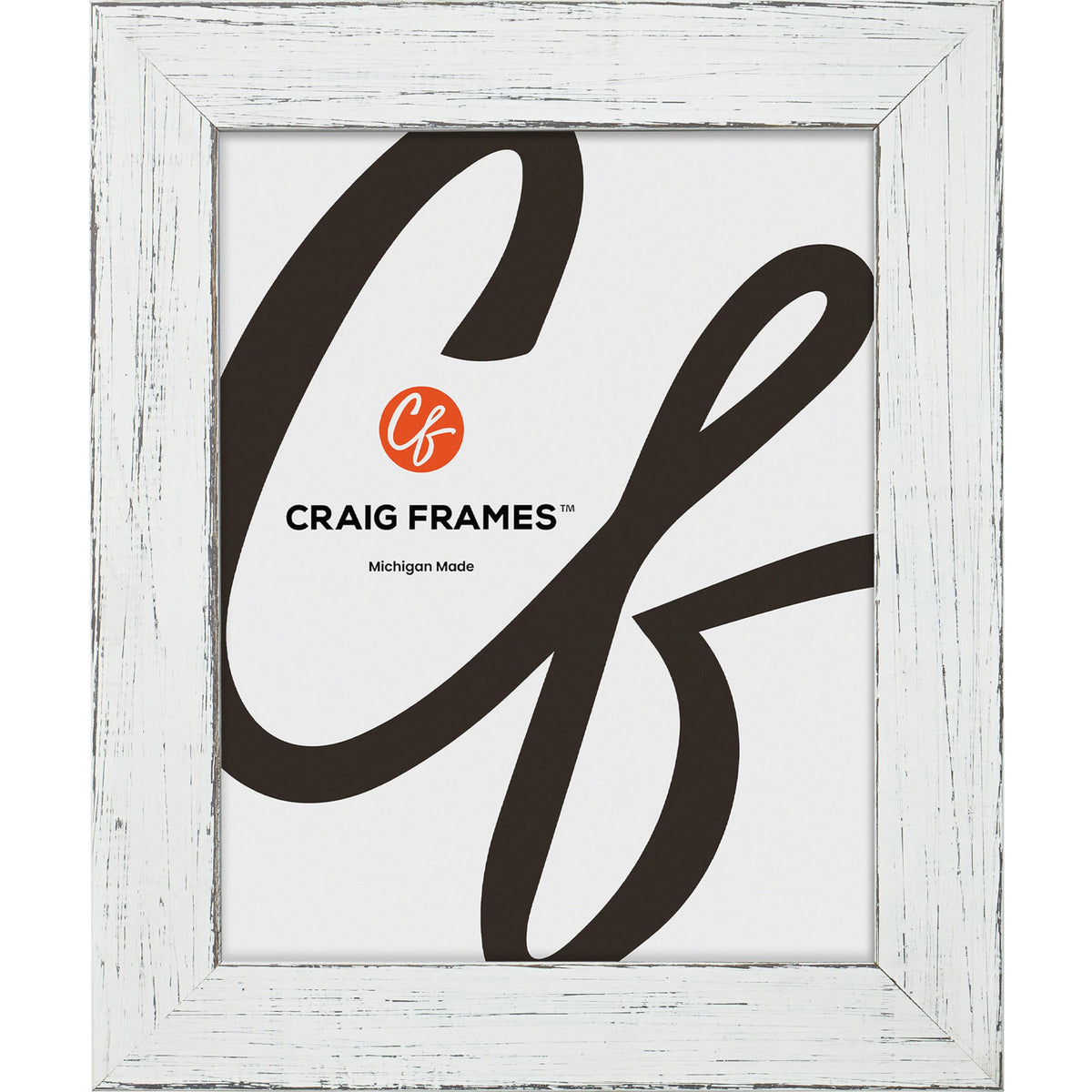 Rustic White Picture Frame