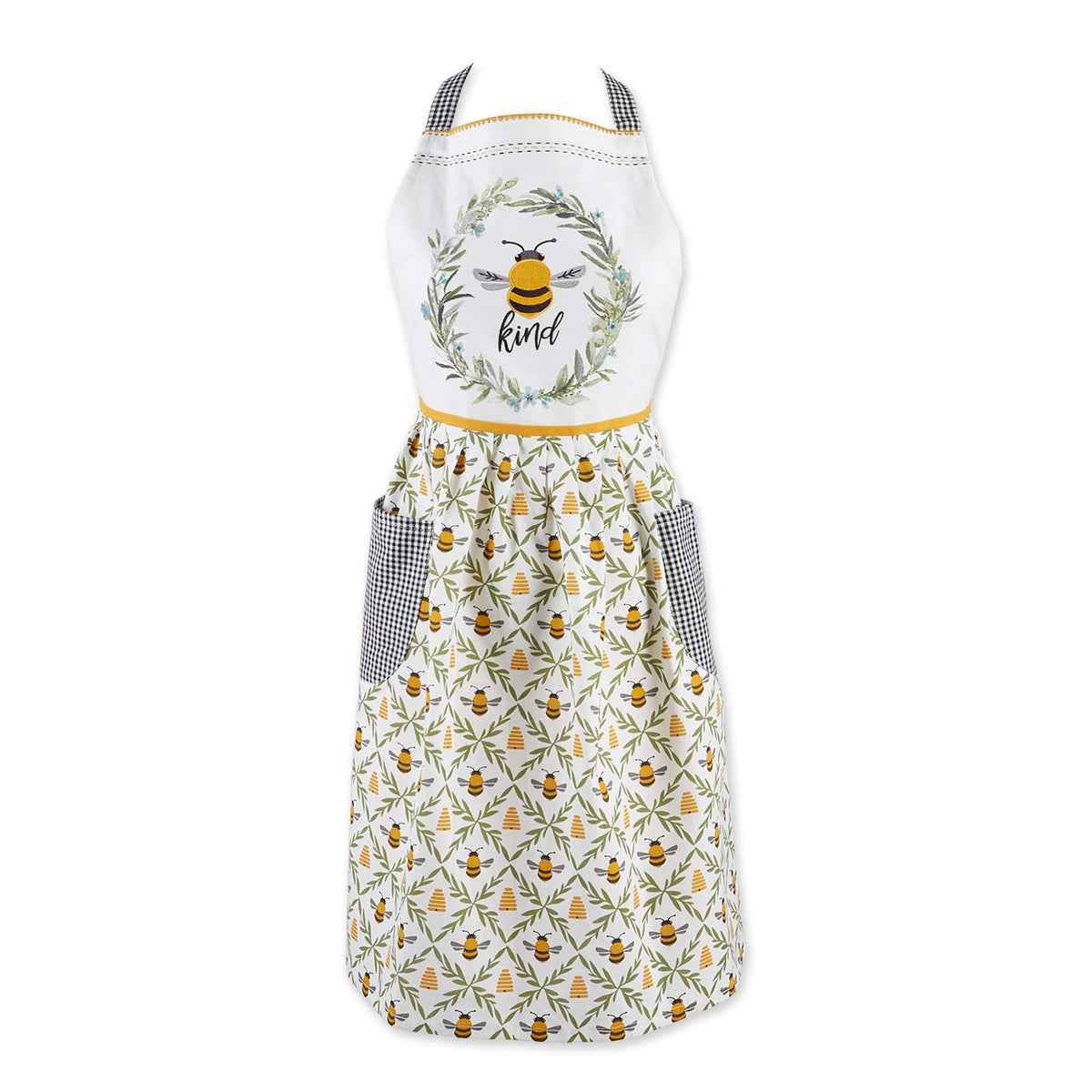 Bee Print Apron