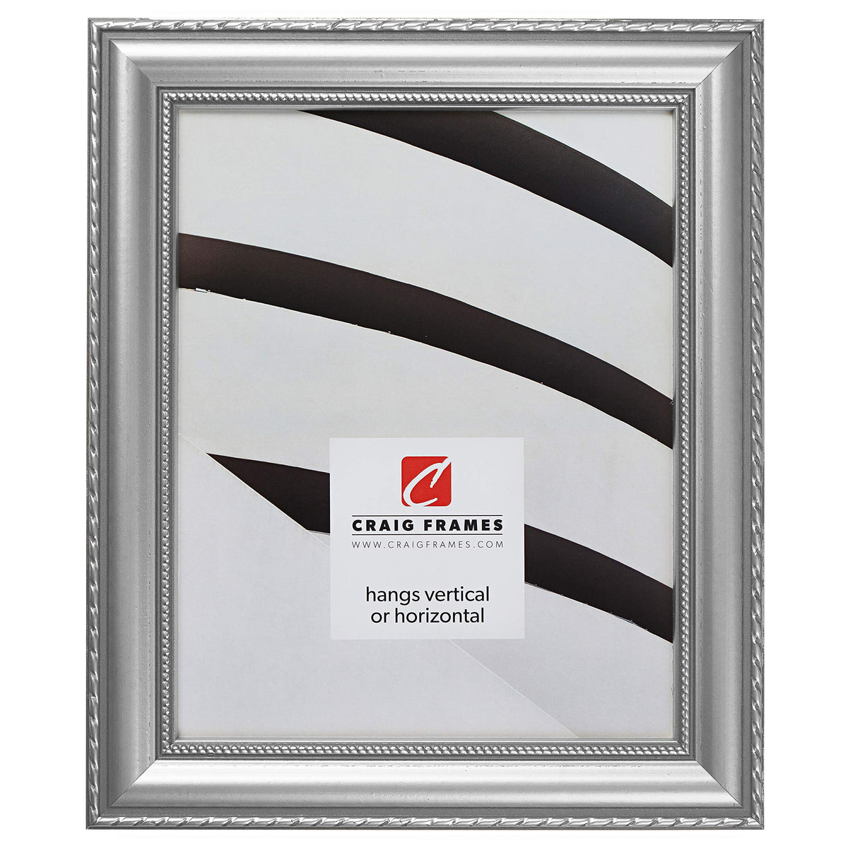 Ornate Silver Poster Frame