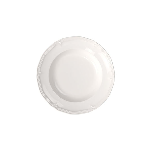Creamy White Porcelain Pasta Bowl