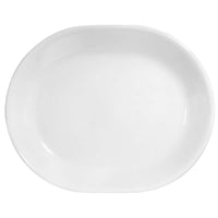White Glass Dinner Set