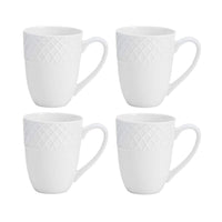 White Bone China Set (Set of 16)