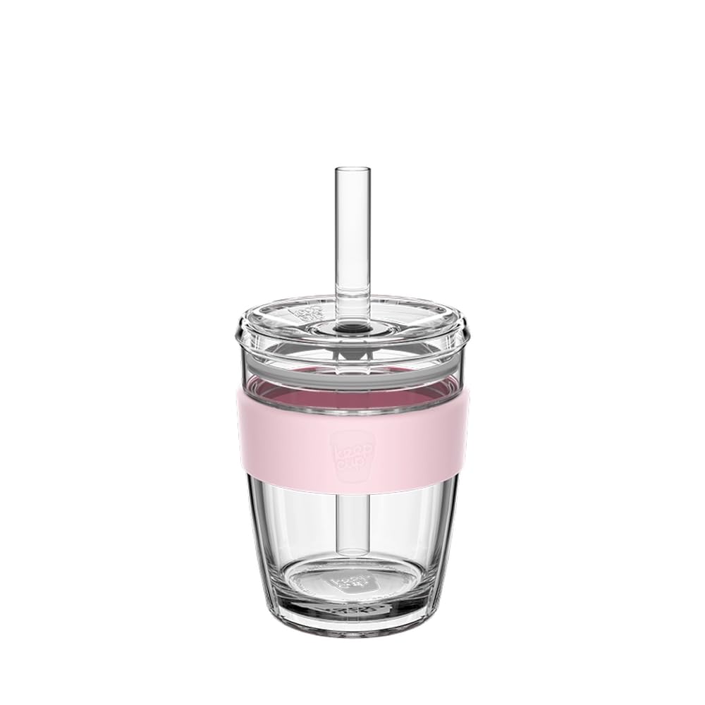 Glass Cold Cup with Lid