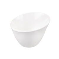 White Melamine Serving Bowls (Set of 2)