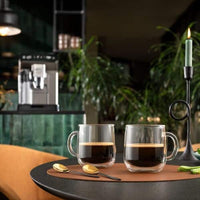Double-Wall Glass Mugs (Set of 2)