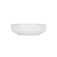 White Beaded Pasta Bowls (Set of 4)
