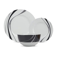 Swirl Dinnerware Set (Set of 18)
