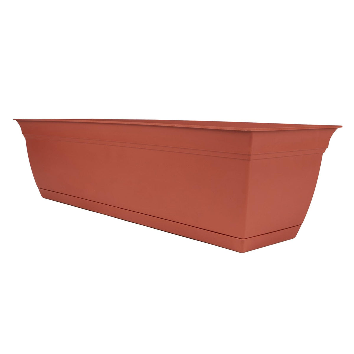 Clay Window Box Planter