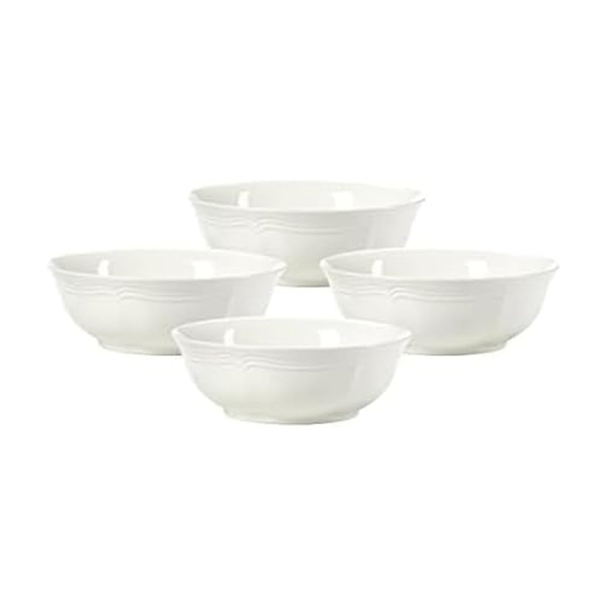 White Cereal Bowls (Set of 4)