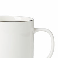 Black Rim Mugs (Set of 4)