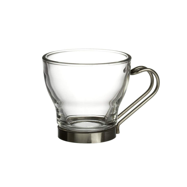 Espresso Cups With Steel Handles (Set of 4)