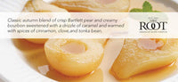 Bourbon Pear Beeswax Candle