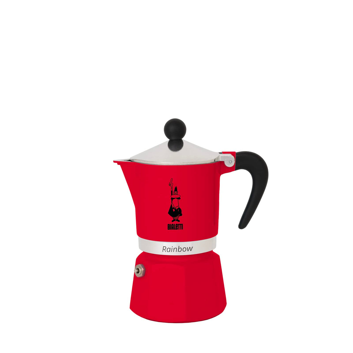 Red Stovetop Espresso Maker