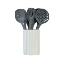 Grey Nonstick Kitchen Utensils (Set of 8)