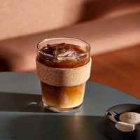 Glass Tumbler with Cork Band