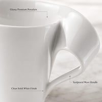White Porcelain Coffee Mug