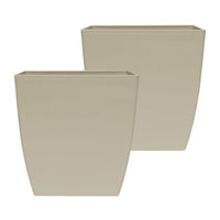 Beige Square Planter (Set of 2)
