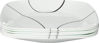 Simple Lines Salad Plates (Set of 6)