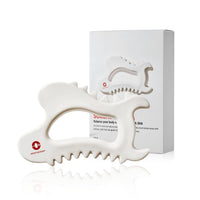 White Ceramic Gua Sha Board