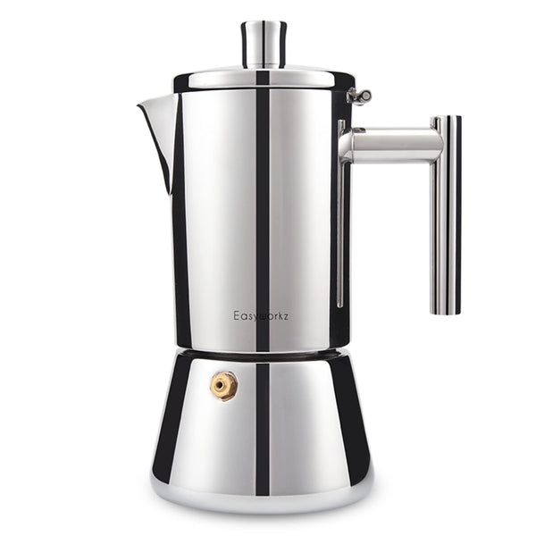 Steel Moka Espresso Pot