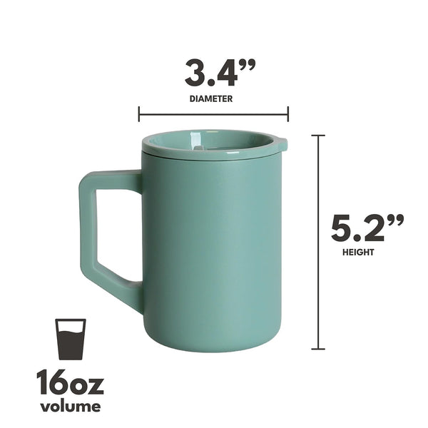 Sage Insulated Travel Mug