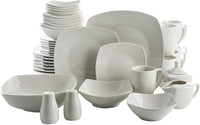 White Porcelain Dinnerware Set